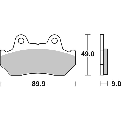 pastillas de freno moto brembo genuinas 07025