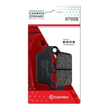 pastillas de freno moto brembo genuinas 07028
