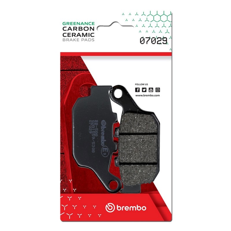 pastillas de freno moto brembo genuinas 07029
