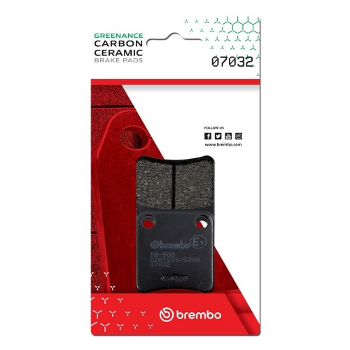 pastillas de freno moto brembo genuinas 07032