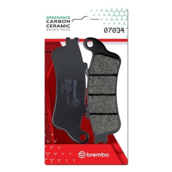 pastillas de freno moto brembo genuinas 07034