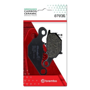 pastillas de freno moto brembo genuinas 07036