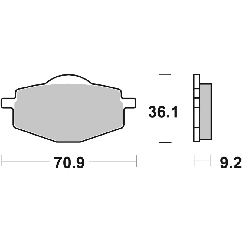 pastillas de freno moto brembo genuinas 07039