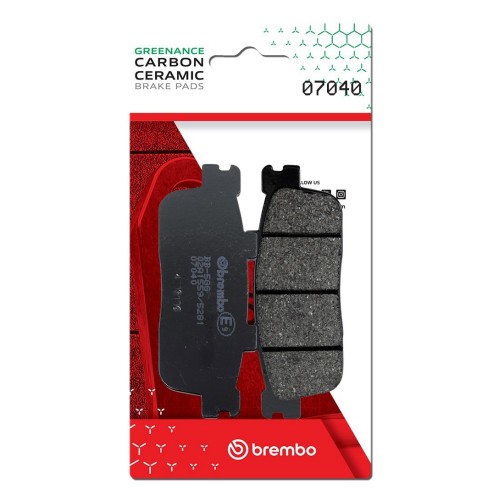 pastillas de freno moto brembo genuinas 07040