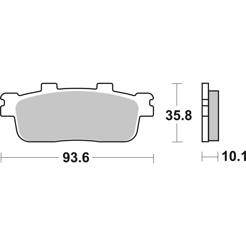 pastillas de freno moto brembo genuinas 07040