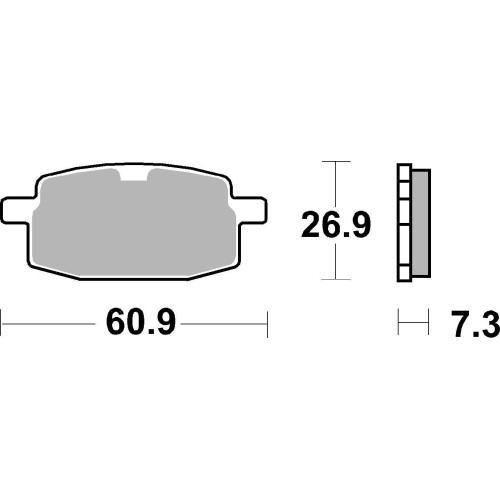 pastillas de freno moto brembo genuinas 07041