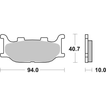 pastillas de freno moto brembo genuinas 07042 2