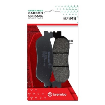 pastillas de freno moto brembo genuinas 07043