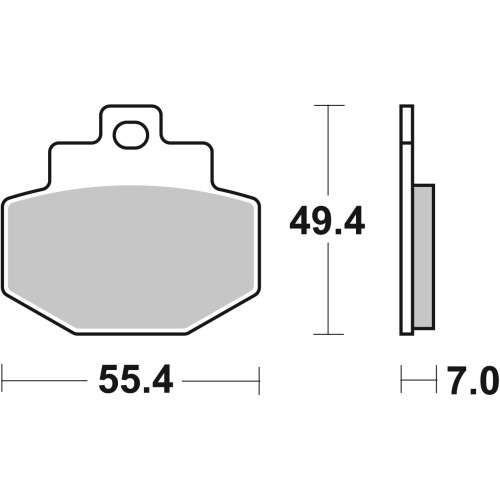 pastillas de freno moto brembo sinterizadas 07047xs