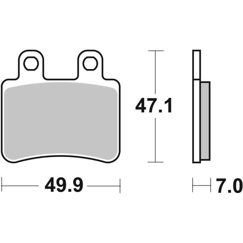 pastillas de freno moto brembo genuinas 07048