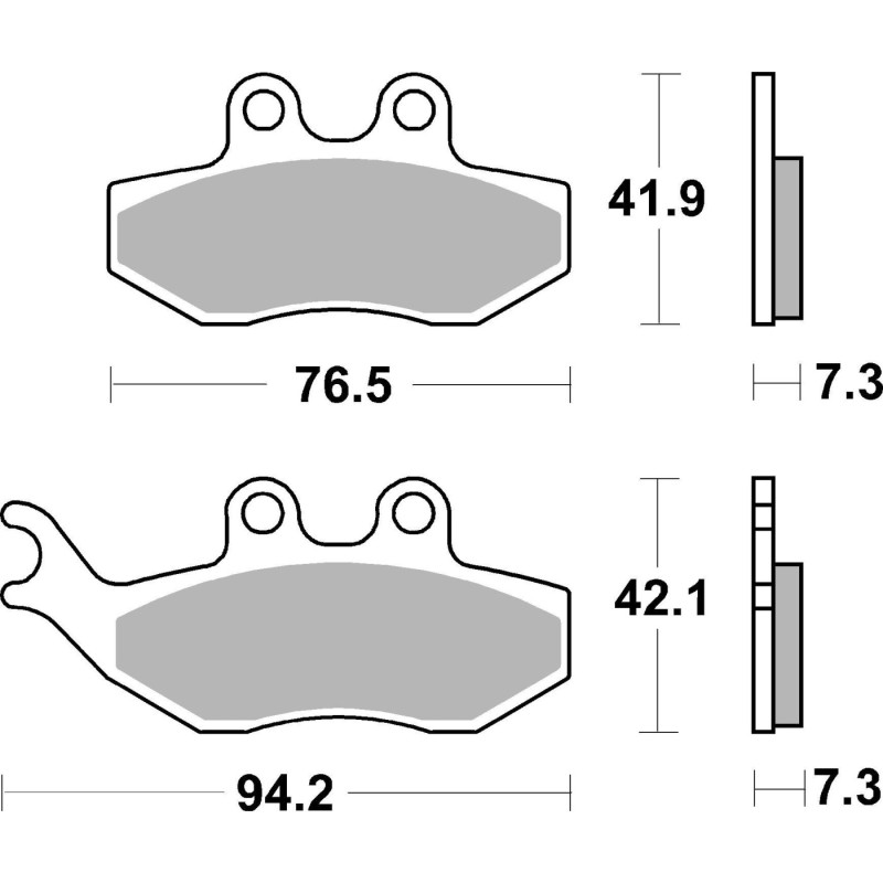 pastillas de freno moto brembo genuinas 07049
