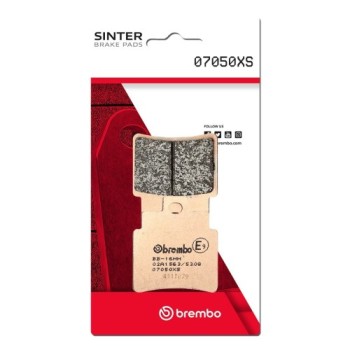 pastillas de freno moto brembo sinterizadas 07050xs