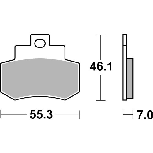 pastillas de freno moto brembo genuinas 07051