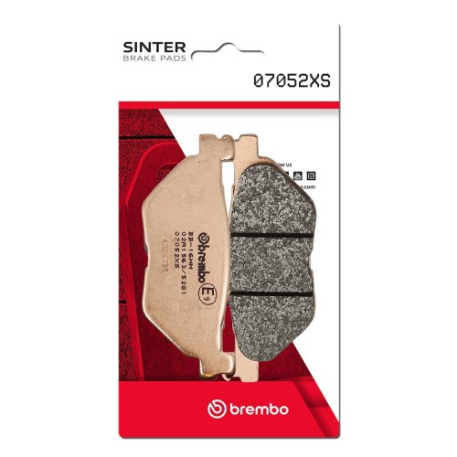 pastillas de freno moto brembo sinterizadas 07052xs