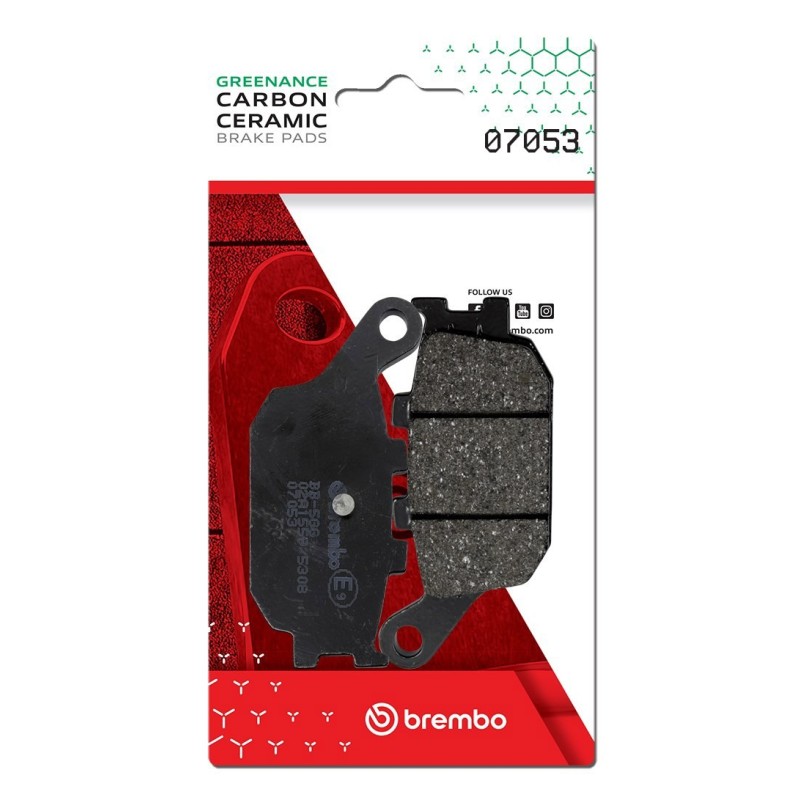 pastillas de freno moto brembo genuinas 07053