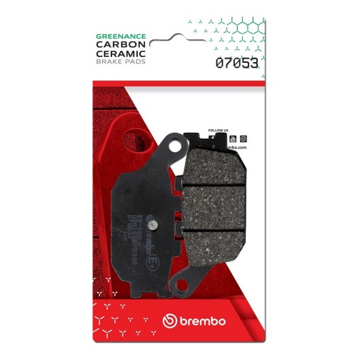 pastillas de freno moto brembo genuinas 07053