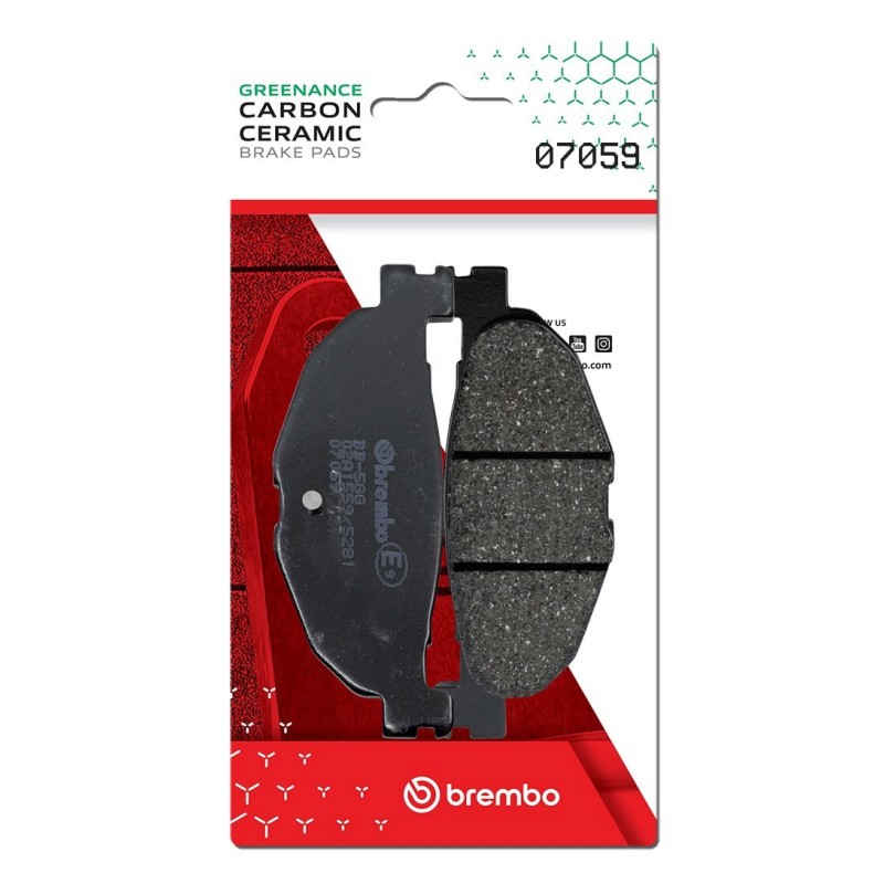 pastillas de freno moto brembo genuinas 07059