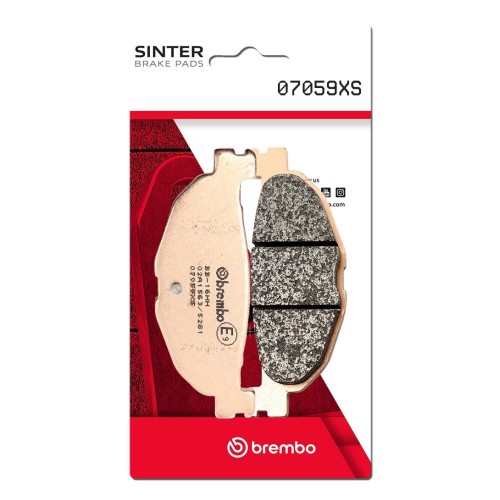 pastillas de freno moto brembo sinterizadas 07059xs