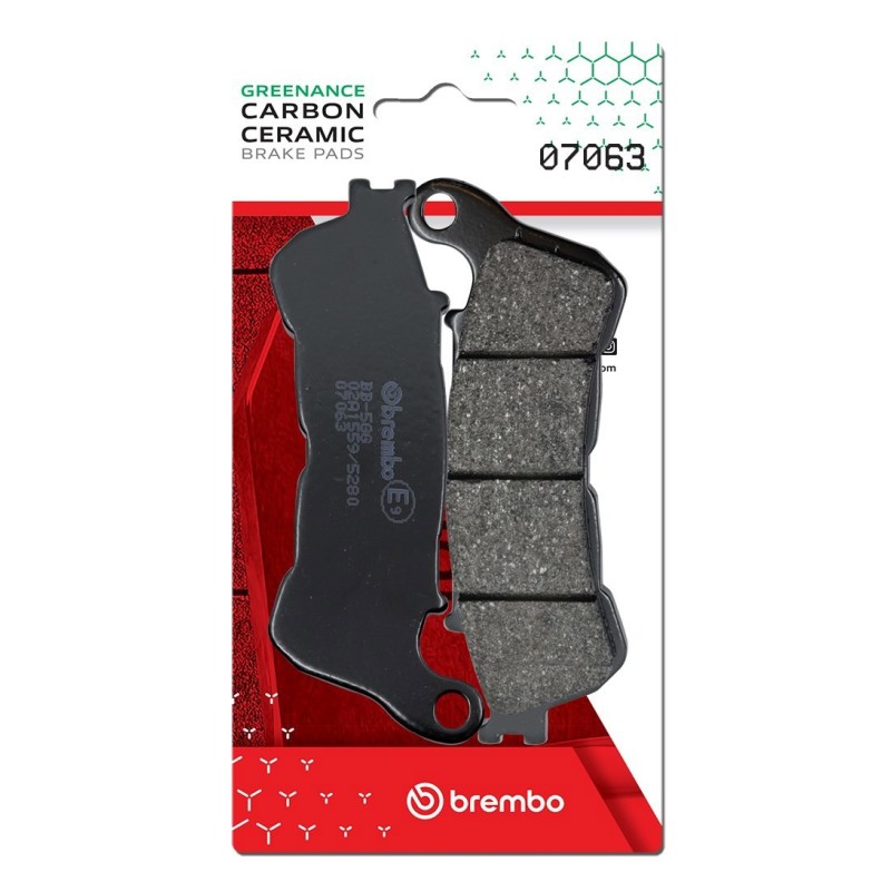 pastillas de freno moto brembo genuinas 07063