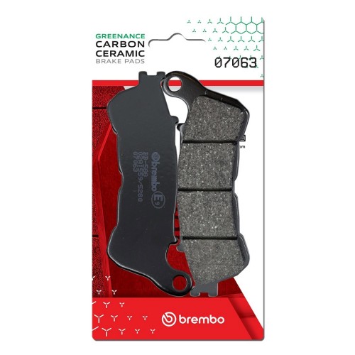 pastillas de freno moto brembo genuinas 07063