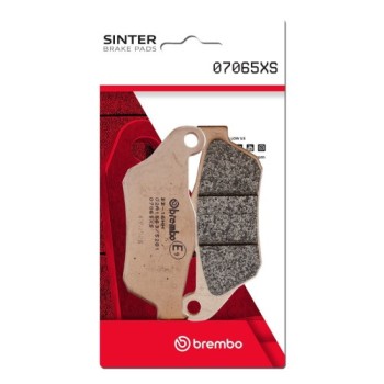 pastillas de freno moto brembo sinterizadas 07065xs
