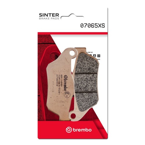pastillas de freno moto brembo sinterizadas 07065xs
