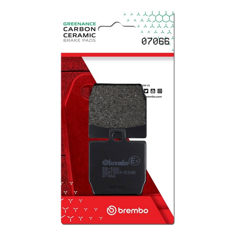 pastillas de freno moto brembo genuinas 07066