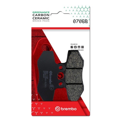 pastillas de freno moto brembo genuinas 07068