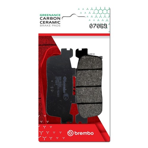 pastillas de freno moto brembo genuinas 07069