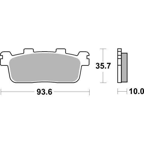 pastillas de freno moto brembo sinterizadas 07069xs