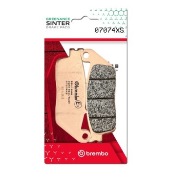 pastillas de freno moto brembo sinterizadas 07074xs