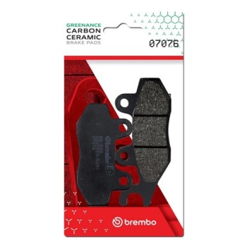 pastillas de freno moto brembo genuinas 07076