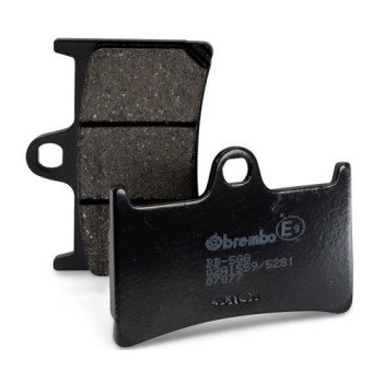 pastillas de freno moto brembo genuinas 07077 2