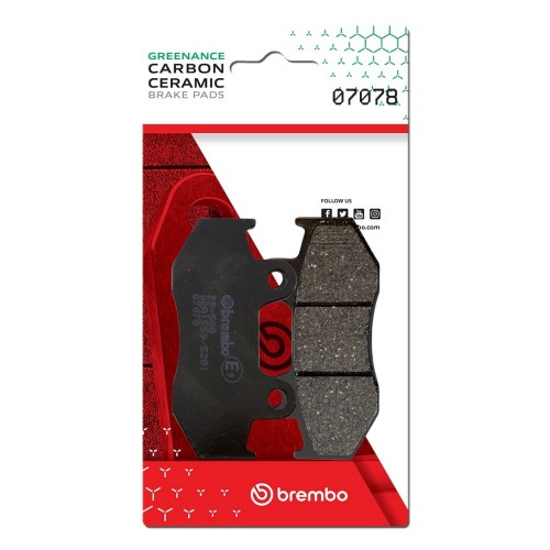 pastillas de freno moto brembo genuinas 07078
