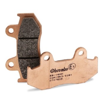 pastillas de freno moto brembo sinterizadas 07078xs 2