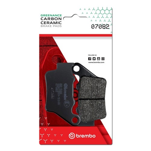 pastillas de freno moto brembo genuinas 07082