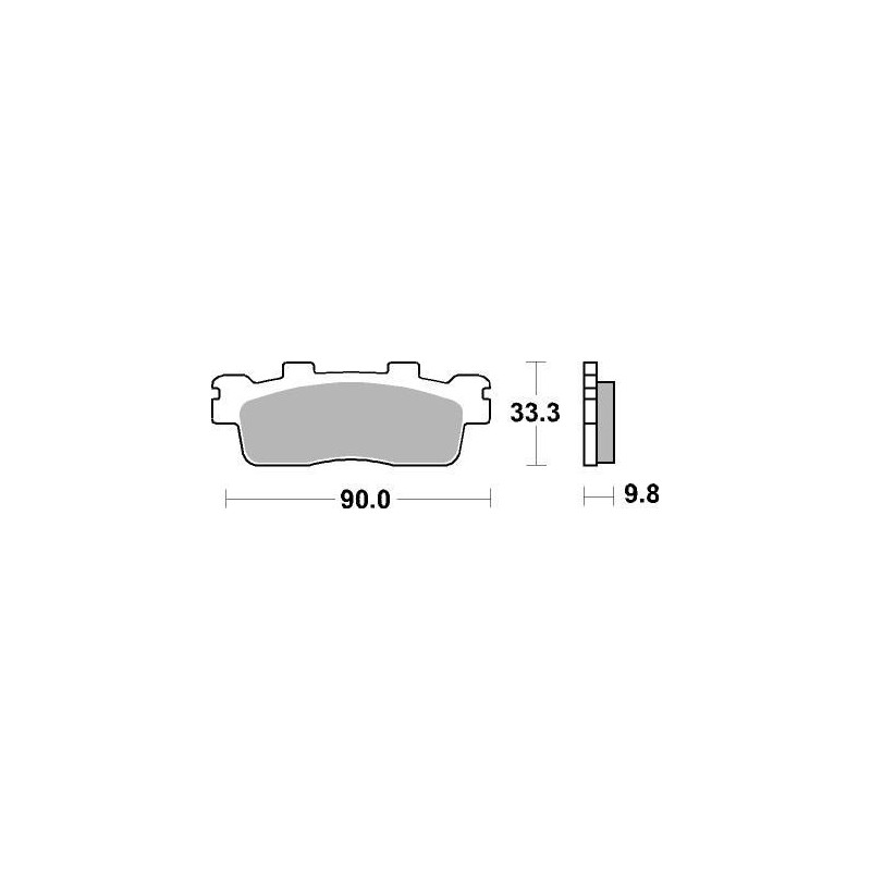pastillas de freno moto brembo genuinas 07085