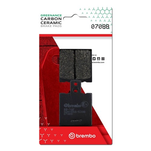 pastillas de freno moto brembo genuinas 07088