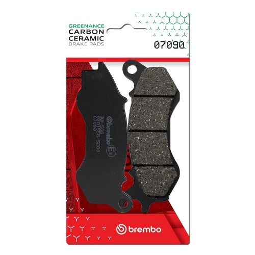 pastillas de freno moto brembo genuinas 07090
