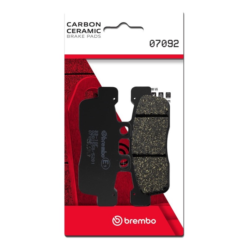 pastillas de freno moto brembo genuinas 07092