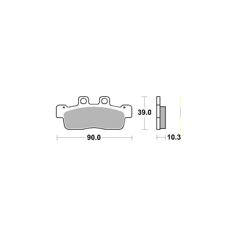 pastillas de freno moto brembo genuinas 07092