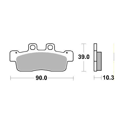 pastillas de freno moto brembo genuinas 07092
