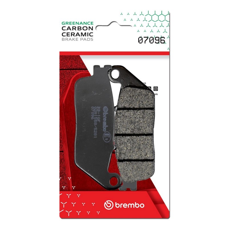 pastillas de freno moto brembo genuinas 07096