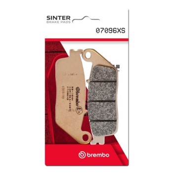pastillas de freno moto brembo sinterizadas 07096xs