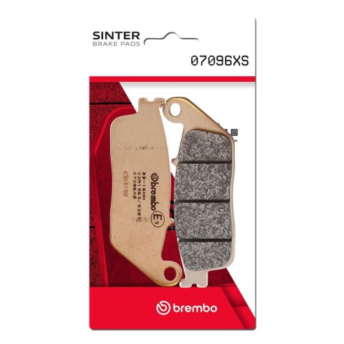 pastillas de freno moto brembo sinterizadas 07096xs