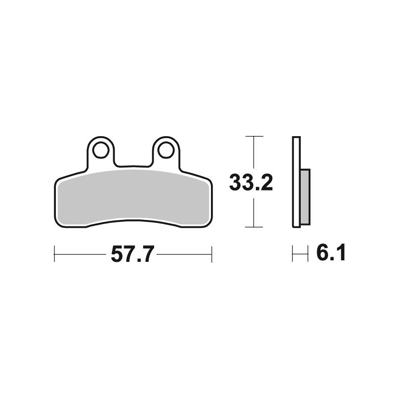 pastillas de freno moto brembo genuinas 07097