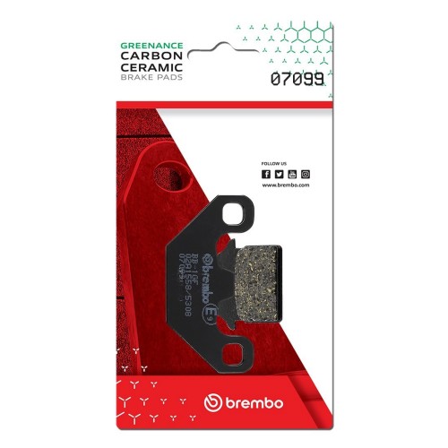 pastillas de freno moto brembo genuinas 07099