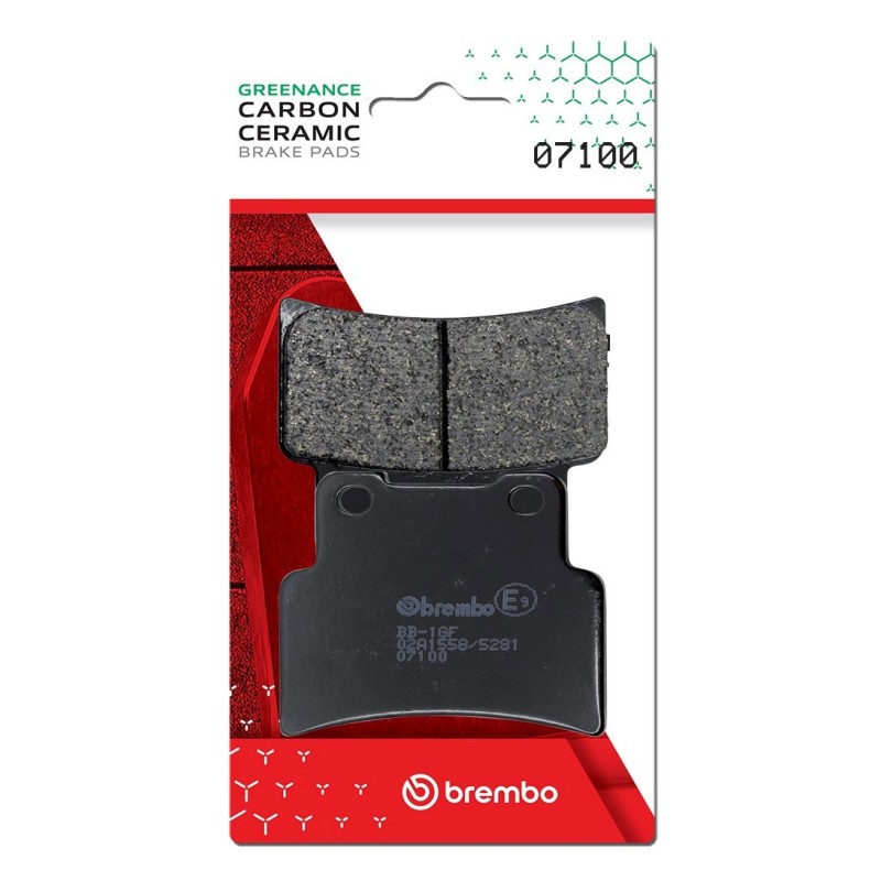 pastillas de freno moto brembo genuinas 07100