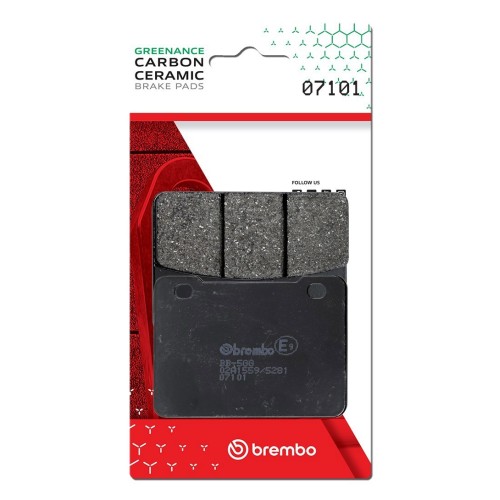 pastillas de freno moto brembo genuinas 07101