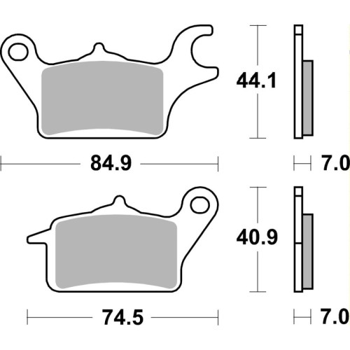pastillas de freno moto brembo genuinas 07102